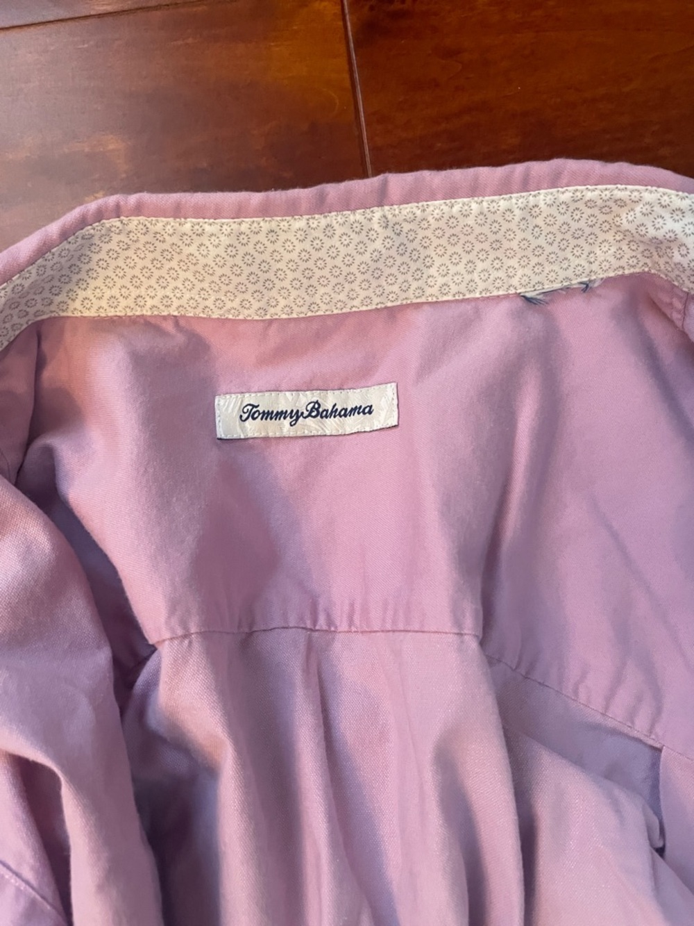 Tommy Bahama Lilac Casual Button-Up Shirt